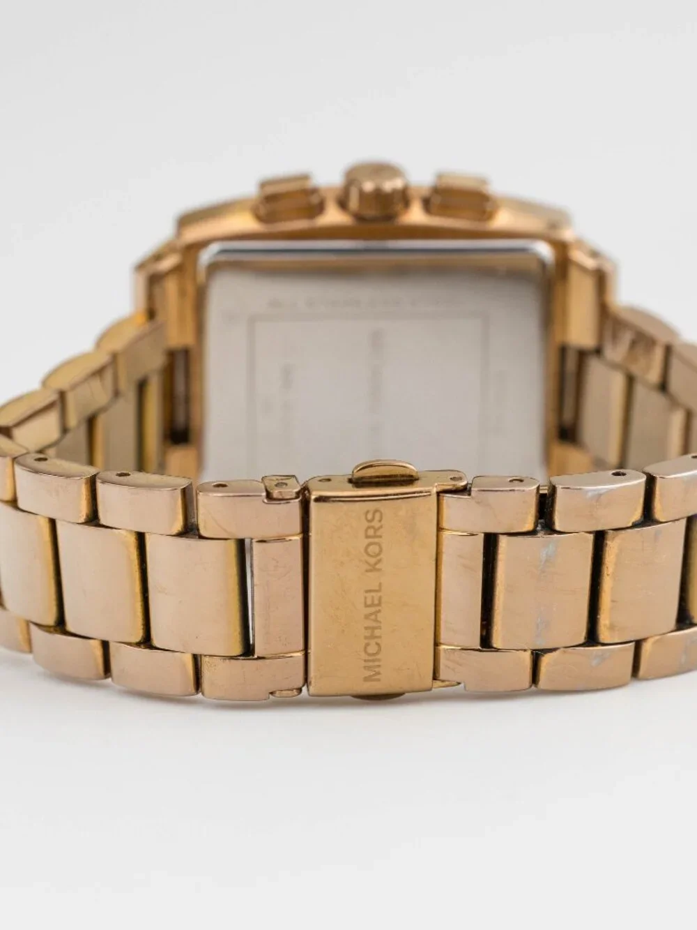 Michael Kors MK-5331 Chronograph Quartz Analog Women's Watch New Battery
